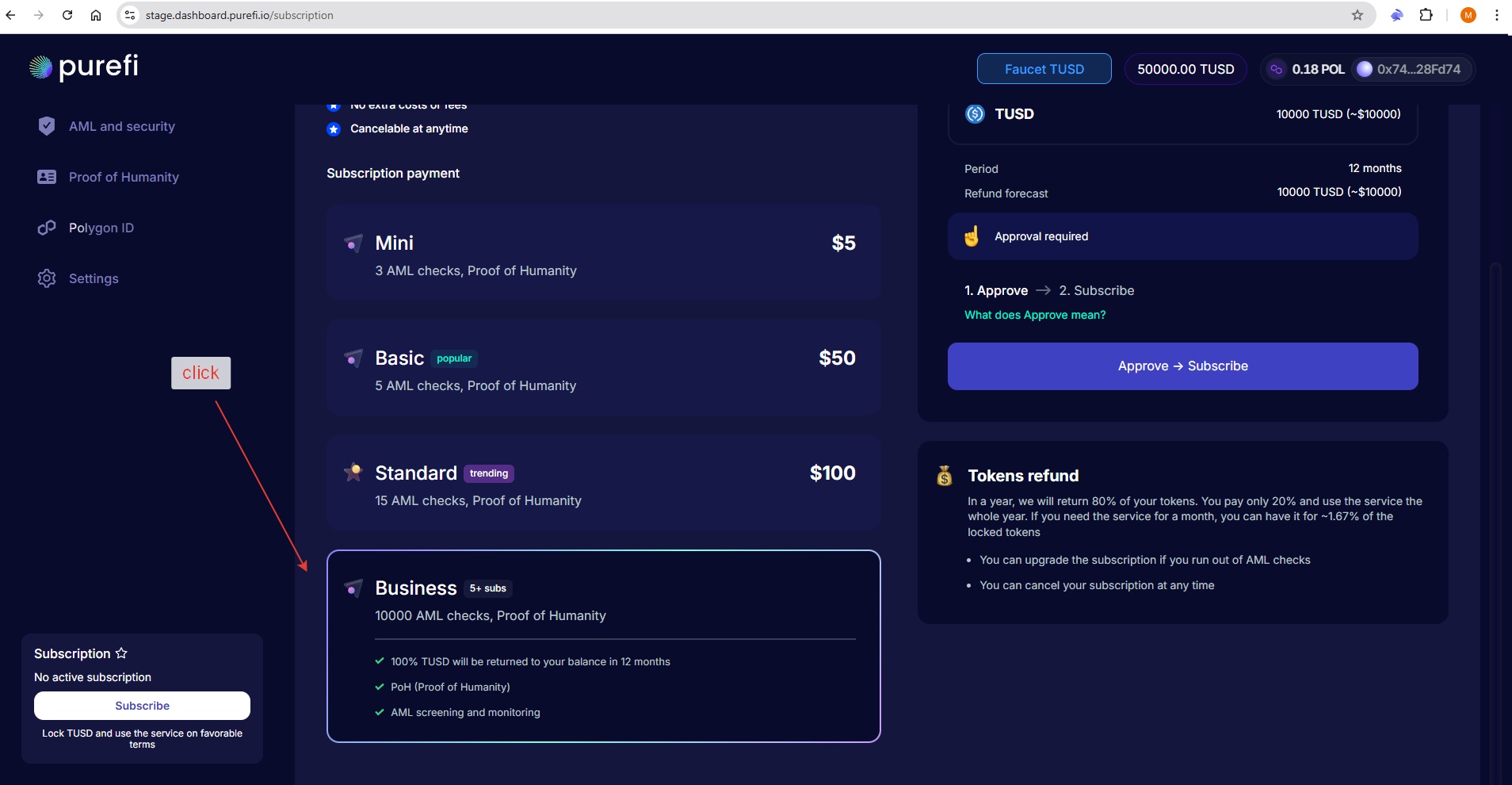 Business Tier